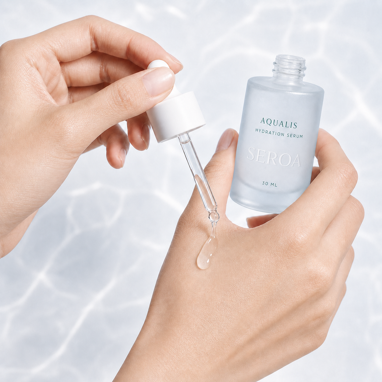 Aqualis clear serum texture